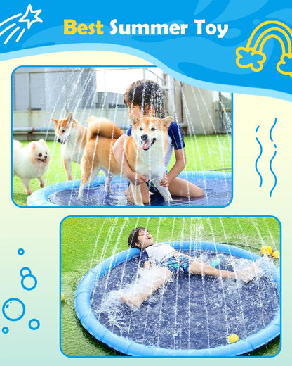 SplashWater®  ¡La Diversión Refrescante para tu Peludo!