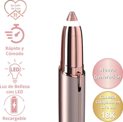 𝐃𝐞𝐫𝐦𝐨𝐆𝐥𝐚𝐦® Depilador facial perfilador de cejas - Oferta 2 X 1