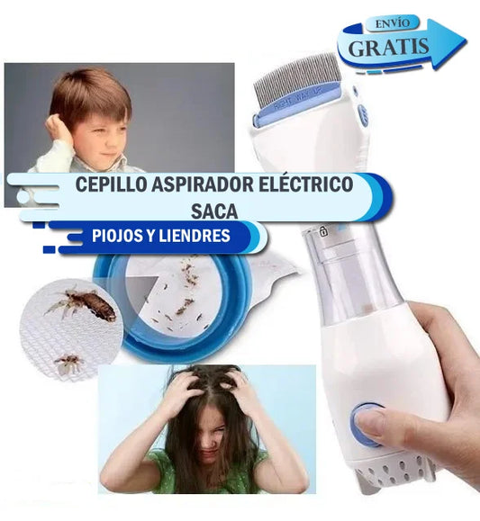 V-Comb Peine Eléctrico Eliminador de Piojos Para Adultos Niños y Mascotas + Envío Gratis