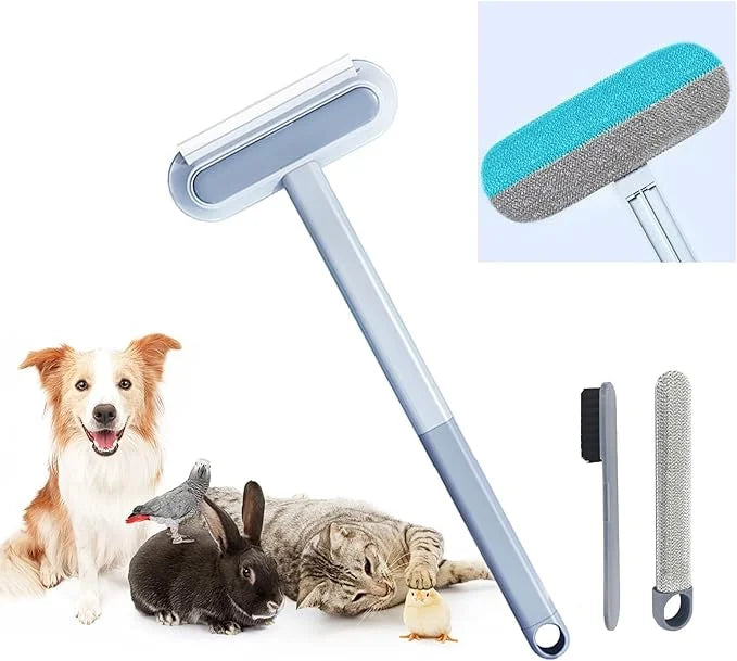 CEPILLO MULTIFUNCIONAL ANTIPELOS 3 EN 1 - CLEANER PET