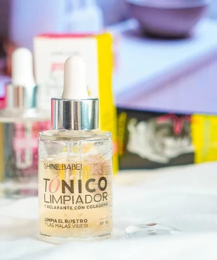 Tónico Limpiador Aclarante Con Colágeo ® SHINE BABE!