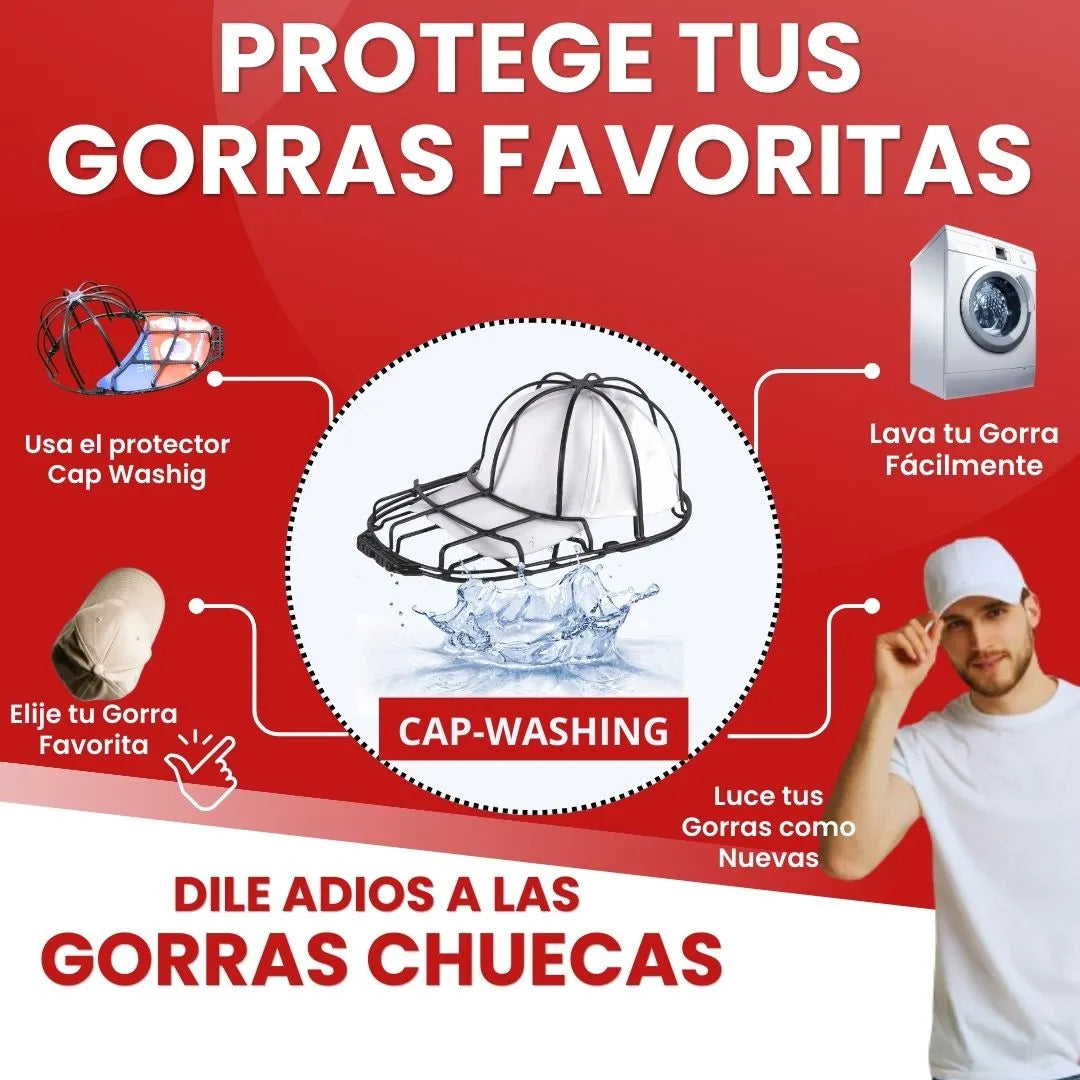 Cap Washing - Protector para el lavado de Gorras